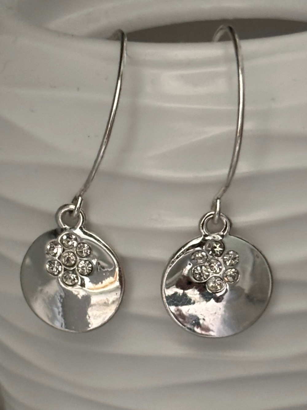 Silver Drop Earrings
